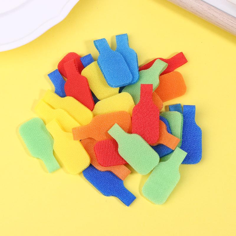 1Set Colored Cable Ties For Cable Marking, Organization, And Identification, Durable And Easy To Use, Capable Of Writing