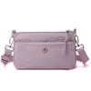Women's Bag Solid Color Shoulder Bag Multi-Compartment Crossbody Bag