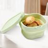 Silicone Camping Bowls Portable Food Storage Container Large Capacity Foldable Lunch Box  Travel