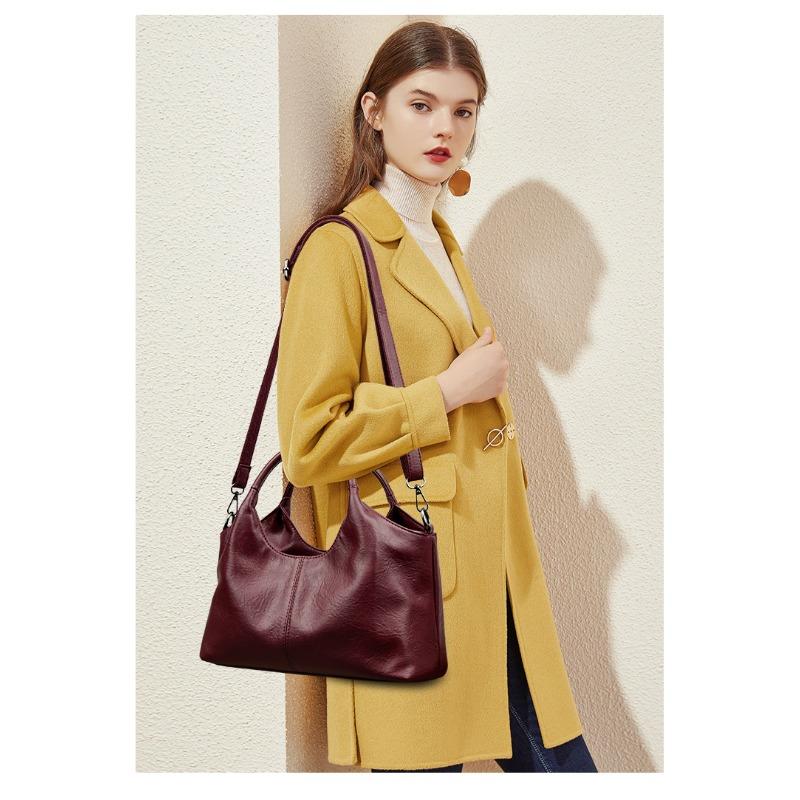 2026 Trendy Handbag, Fashionable Women's Shoulder Bag, Gift for Mom, Casual Crossbody Bag, Versatile Shopping Bag with Zip Closure
