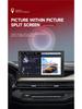 Compatible with 17-19 Kia Huanchi: Android Navigation Player, MP5 Radio, 4+64GB with Built-in CarPlay.