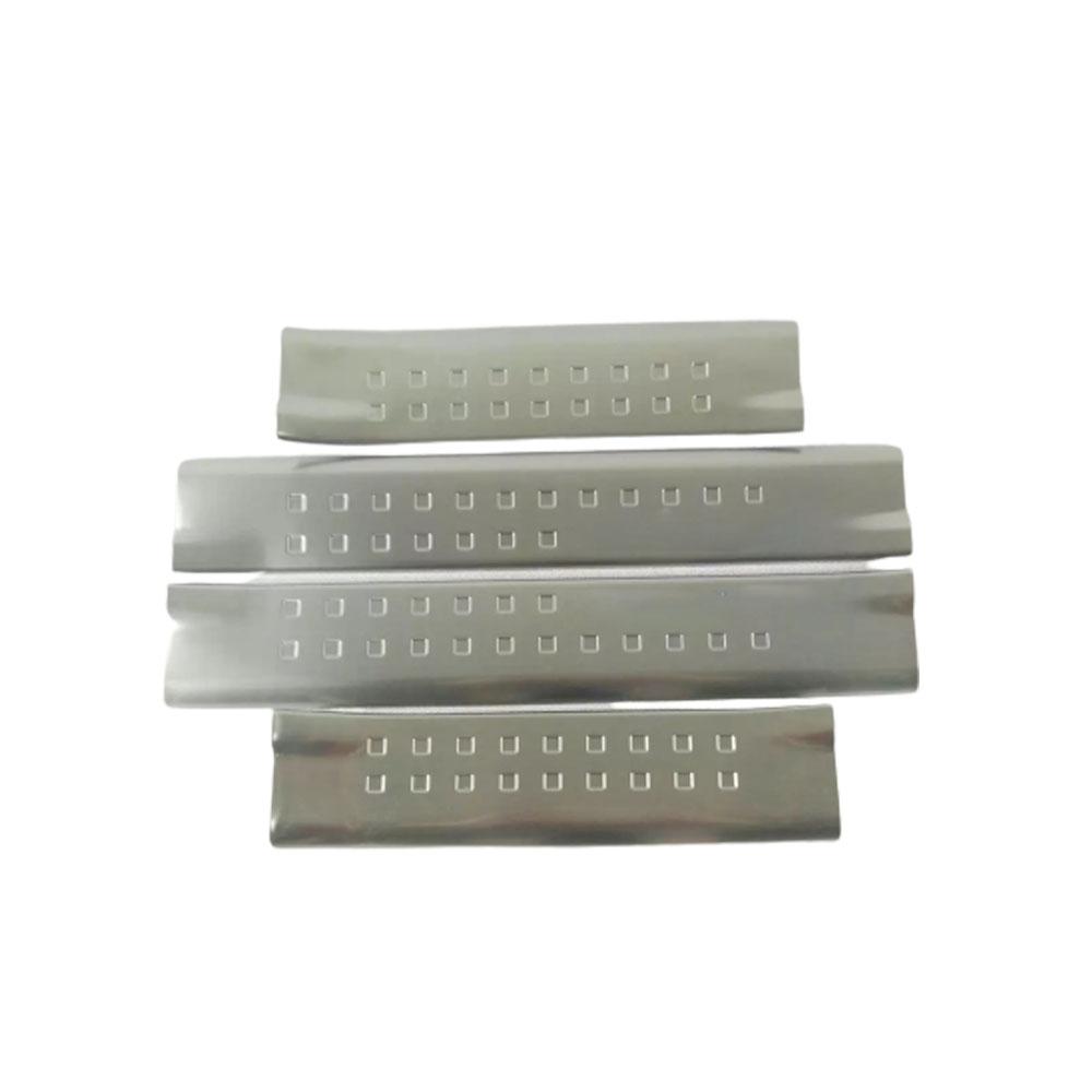 Pedal Inner Door Sill Scuff Plate Cover For Hyundai IX45 SantaFe 2013 2014 2015 2016 2017 2018 Trim Threshold Strip Accessories