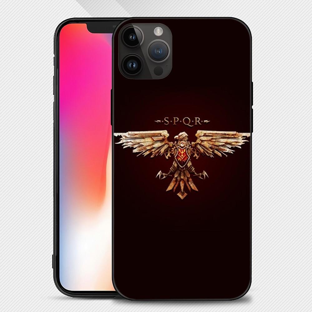 

SPQR Римский императорский легион чехол для телефона iphone15 14 13 12 11 Pro Max Mini X 7 8 мягкий чехол iPhoneX