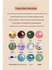 Natural Sunstone Round Bead Bracelet - DIY Jewelry Gift