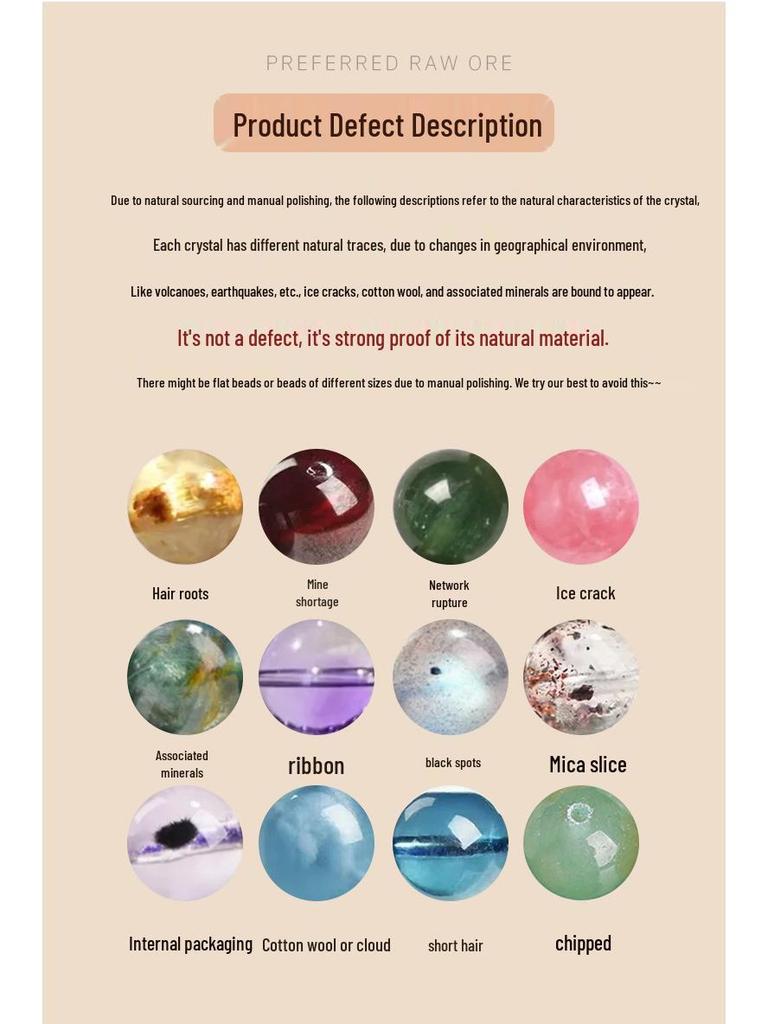 Natural Sunstone Round Bead Bracelet - DIY Jewelry Gift
