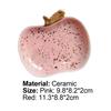 Jewelry Dish Cute Multi-purpose Ceramic Earrings Decorative Display Bowl for Indoor
