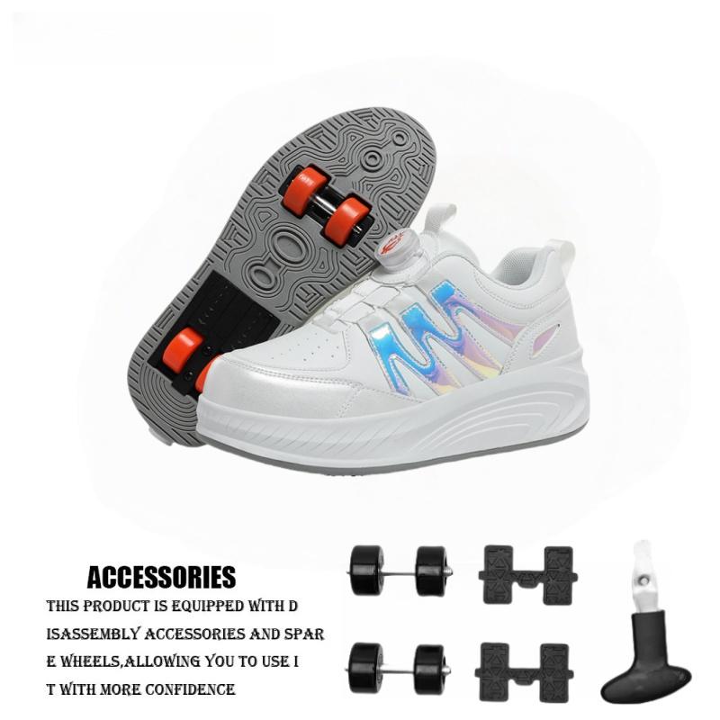 Popular Cross-Border Scooter Skates Spring Summer Roller Skating Shoes For Men Women Children With Wheels Sport Entertainment
