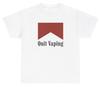 Arrêtez de Vaper Fumez Cigarette T-shirt Drôle Sarcastique Amoureux de la Fumée Humour Absurde Tee