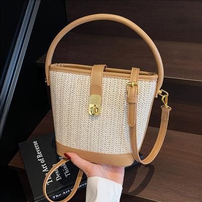 Moda Bolso de Cubo Portátil Nuevo Bolso de Hombro Mensajero