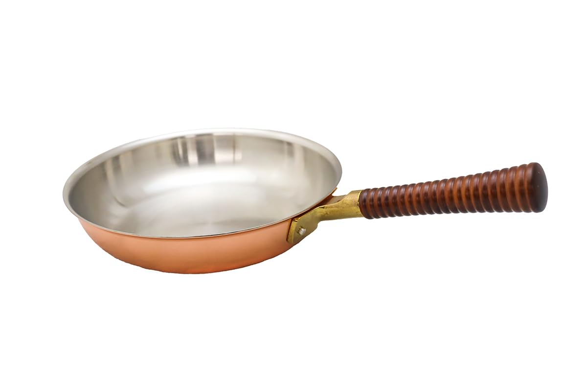 

Shinkodo Сделано в Японии Сковорода из чистой меди 26 см Doraku Magokoro Denshin Подарочная упаковка в наличии