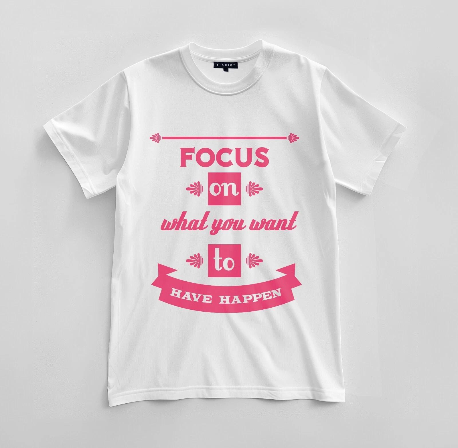 

Custom Focus Forward Graphic T-shirt Design Unisex Jersey Short Sleeve Tee 4XL