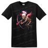 Skeleton Cupid T Shirt with Angel Wings Shooting Heart Arrow Tee