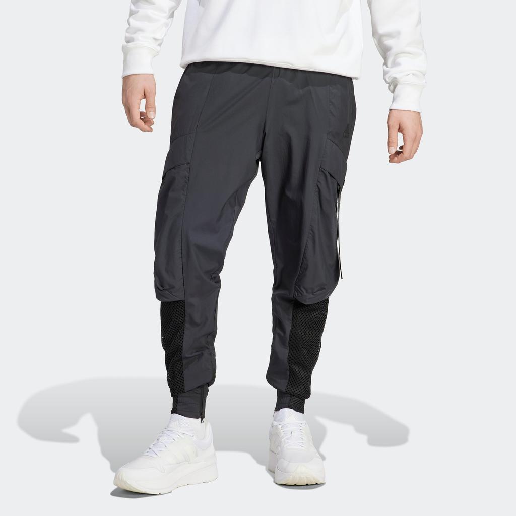Adidas City Escape Premium Pants Casual Tapered Joggers Men Pants Black IC3727