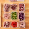 Transparent Plastic Preservation Box With Lid Refrigerator Crisper Food Containers Microwave Oven Safe Seal Food Storage Box