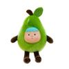 Cartoon Fruit Plush Keychain With Pp Cotton Filling For Kids And Teens