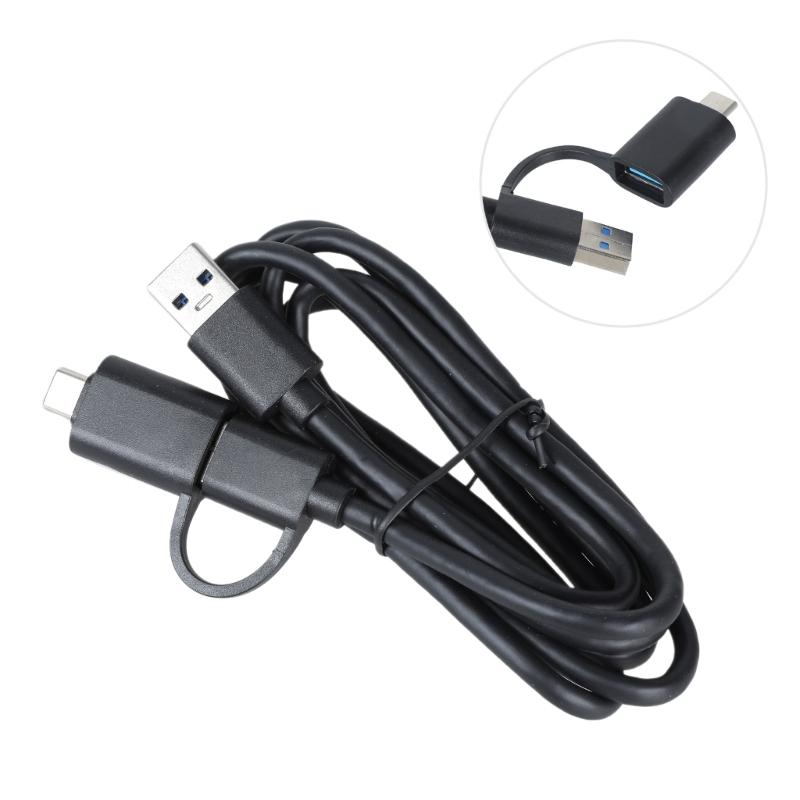 59in Charging Cable USB A 3.0 Male to Type-C Cable Data Cord USB A to C OTG Adapter Cable Type-C Converter Cable