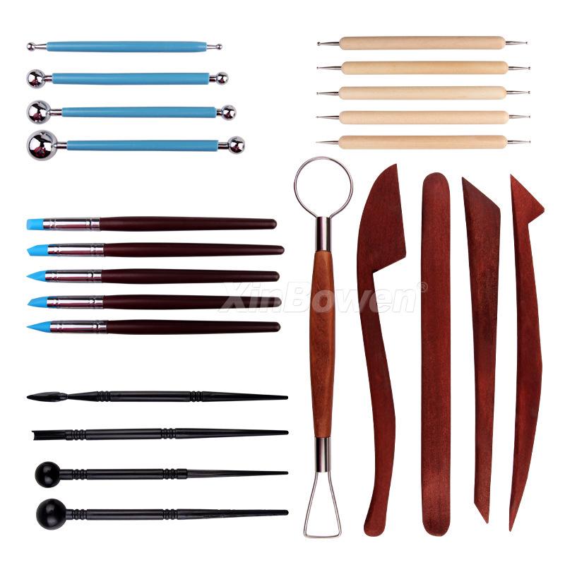 Cross-Border Polymer Clay Tool Set: Impression Remover, Carving Knife & Dotting Pen