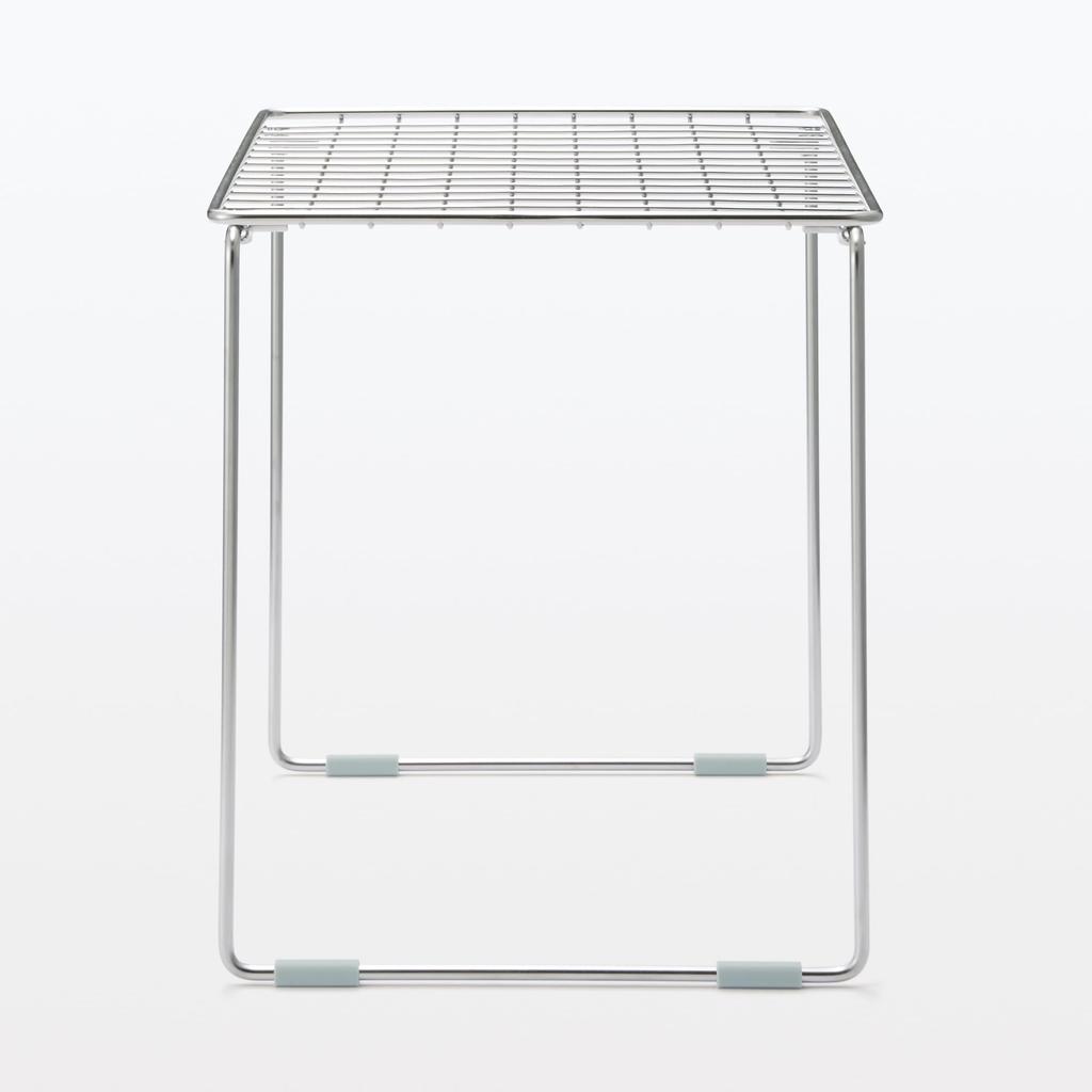 MUJI Stainless Steel Under-Sink Storage Rack, Large, MBA22A3S