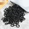 50/100 Stück Kinder elastische Haarbänder Mädchen Gum Scrunchie Gummiband für Kinder Nylon Haargummis Stirnband Baby Haarschmuck