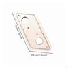 Leather Cutting Die Japanese Steel Pattern Making Sharp Edge Handcraft Template for DIY