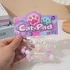 Sticky Squeeze Cat Paw Toys Slow Rising Amethyst Cat Paw Cute Slow Rebound Toy