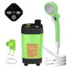 Portable Camping Shower Pump RV Outdoor Camp Shower Kit Intelligent Digital Display Adjustable Shower Kit