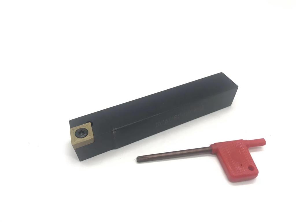 90° CNC External Cylindrical Tool Holder, S Type: SCACR/SCACL 0808F06/1010H06/1212H06