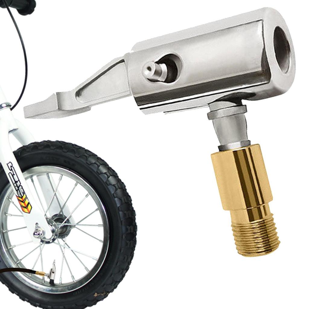 Tire Inflator Nozzle Tyre Quick Lock Connect Wheel Valve Air Compressor Tire Inflator Attachment Air Chuck Quick Connect