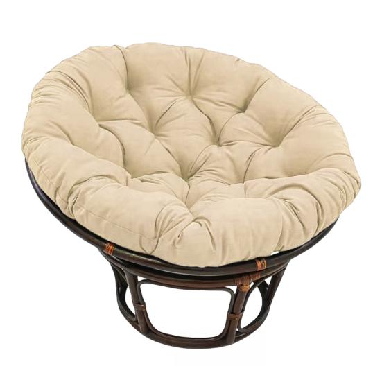 Round Cushion for Hanging Egg Chair Stuffed Hammock Seat Cushion Rocker Chair Pad for Patio Garden Swing Chairs