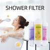 Scented Shower Head Filter Scented Shower Water Filter Chlorine Removal Water Softener Bathroom Accessories Improve Hair/Skin
