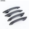 Side Door Handle Cover Trim For Hyundai Sonata 2024 2025 2026 Carbon Fiber Protection Sticker Exterior Accessories Car Styling