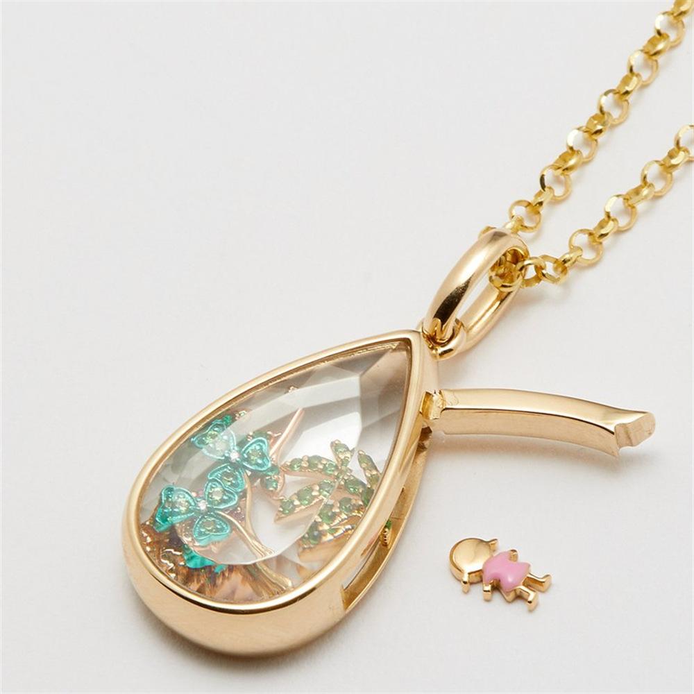 Open Pendant Necklace for Women Girls Simple Fashion DIY Accessory Necklace New Trendy Cute Choker Necklace Jewelry Gift
