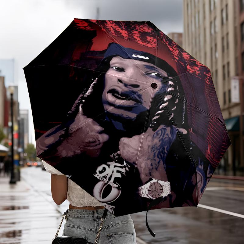 King Of The Rapper Umbrella 8-Frame for Travel, camping, Casual Lightweight Portable Umbrella, Essential for every family Holidays Birthday Gift