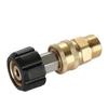 High-Pressure Water Spray Gun & Hose Fittings with M22-1/4 and M22-3/8 Quick Connect