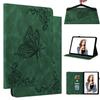 Butterfly Pattern Embossing Process Design Leather Tablets Case For iPad/Samsung Tab/Huawei/Amazon/Lenovo/Xiaomi/Oppo/Nokia