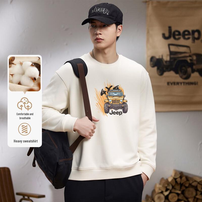 

JEEP Men s Casual Crewneck Sweatshirt XL