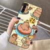Cartoon Capybara Phone Case For Samsung Note 8 9 10 20 Pro Plus Lite M 10 11 20 30 21 31 51 A 21 22 42 02 03