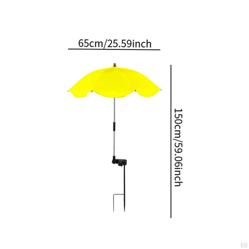 Adjustable Garden Umbrella for Outdoor Plants, Sun Solution