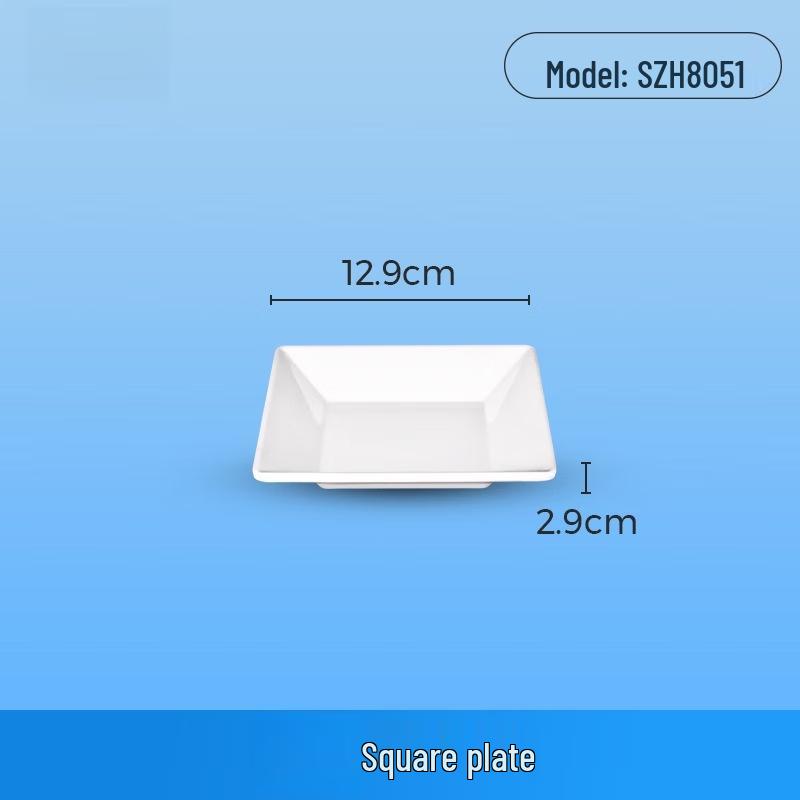 Wuhe 5-inch Square Melamine Side Dish