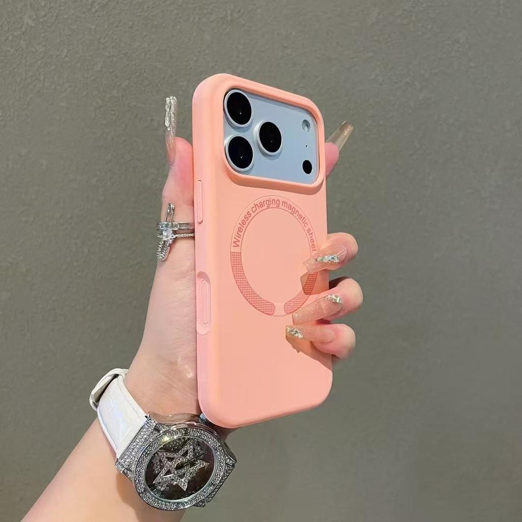 MagSafe Magnetic Liquid Silicone Case for iPhone 17 - Skin-Feel Soft Apple 16 Case