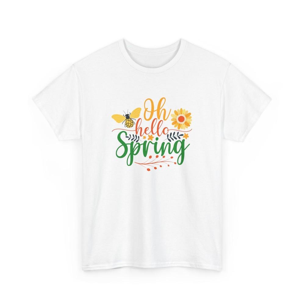 

О, Привет Весна Футболка | Свежий Ветер Футболка для Приключений на Открытом Воздухе | S