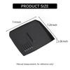 For Mazda EZ-6 EZ6 2025 Silicone Wireless Charging Mat Phone Anti-slip Protective Storage Box Pad Car Interior Accessories Black