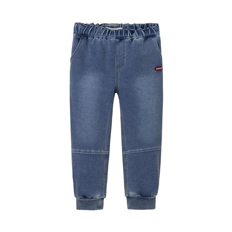 Levis Удобные Простые Джинсовые Брюки на Эластичной Талии Детские Низ Светло-Серо-Синие LV2442237GS-002 L