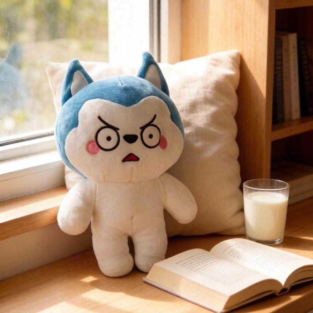 Adorable Style HuskyLang Stuffed Doll Soft Material Stuffed Animal Pillow Girls Gift