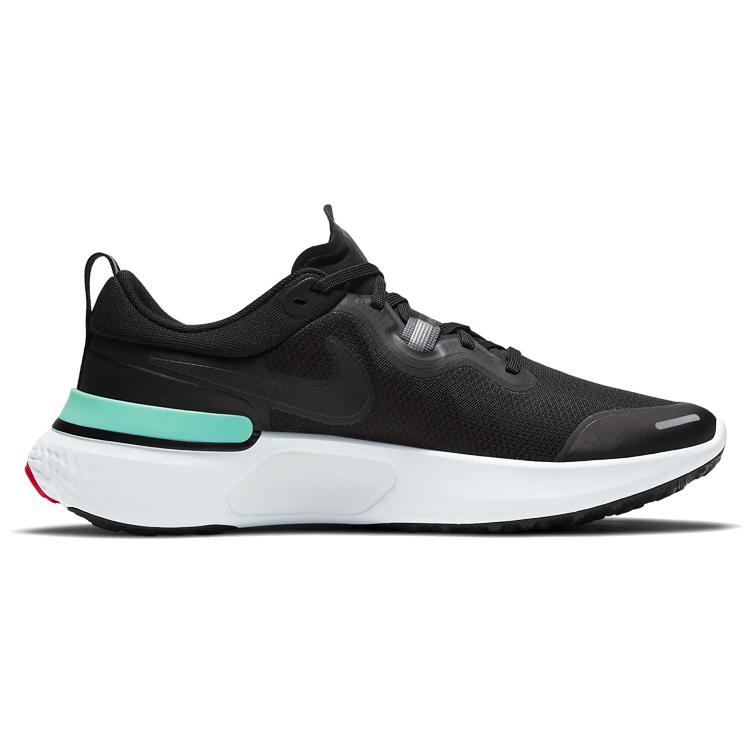 Nike React Miler 'Black Green Glow' (Unisex) Black / Iron Grey / Green Glow / Black Running Shoes CW1777 013