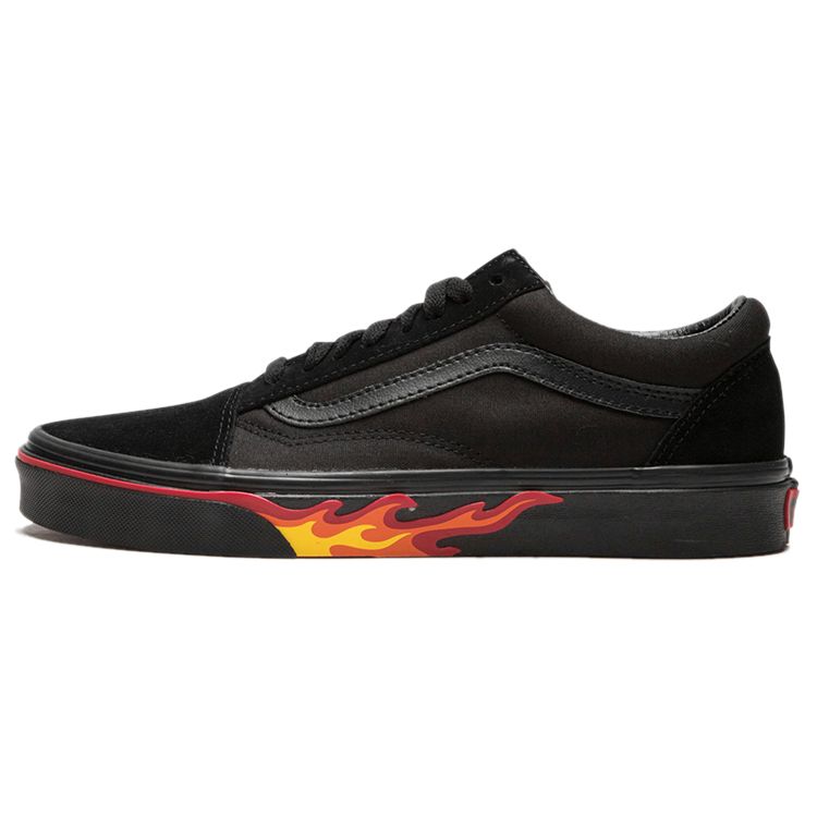 

Кроссовки унисекс Vans Old Skool Flame Wall черные VN0A38G1Q8Q
