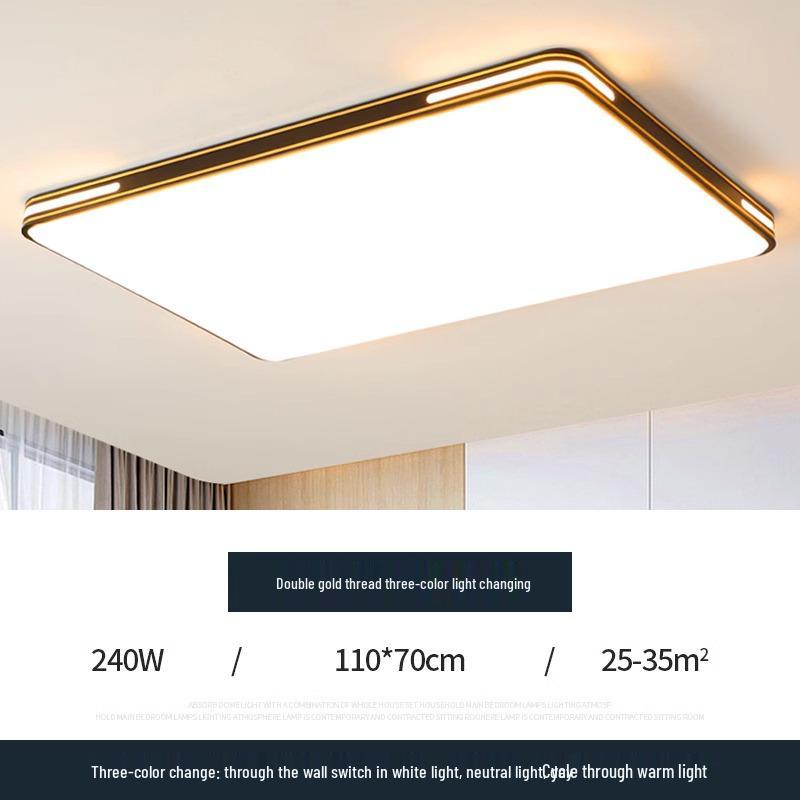 2025 Modern LED Ceiling Light: Super Bright for Living Room, Bedroom, or Restaurant