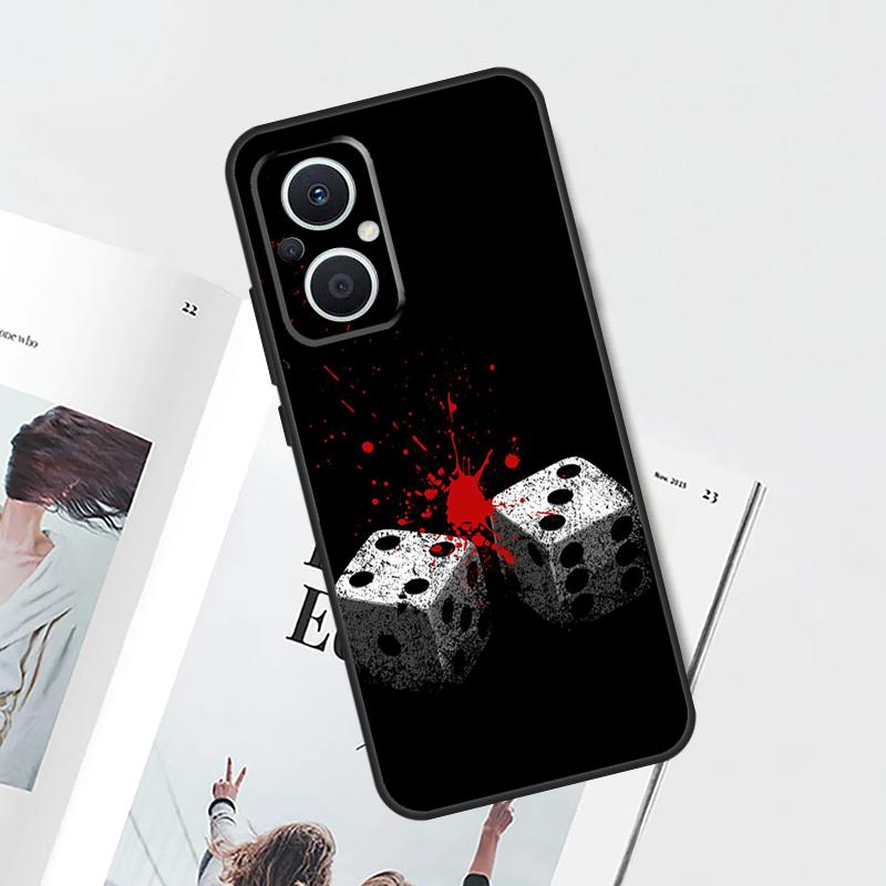 Casino Gambling Case For OPPO Reno 15 F 14 13 12 11 10 Pro 14F 13F 12F 11F 8T OPPO Find X9 X8 X5 X6 Pro Cover