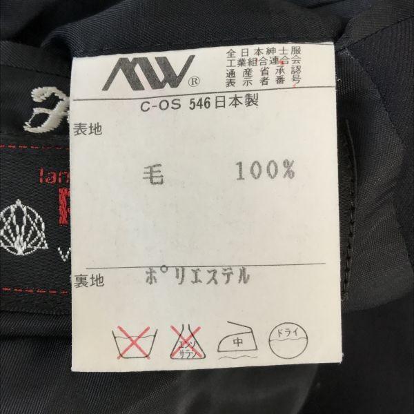 SHIMURA Made In Japan POLICARPO Fabric Navy Blazer Gold Buttons Men 170 92A5(USED)