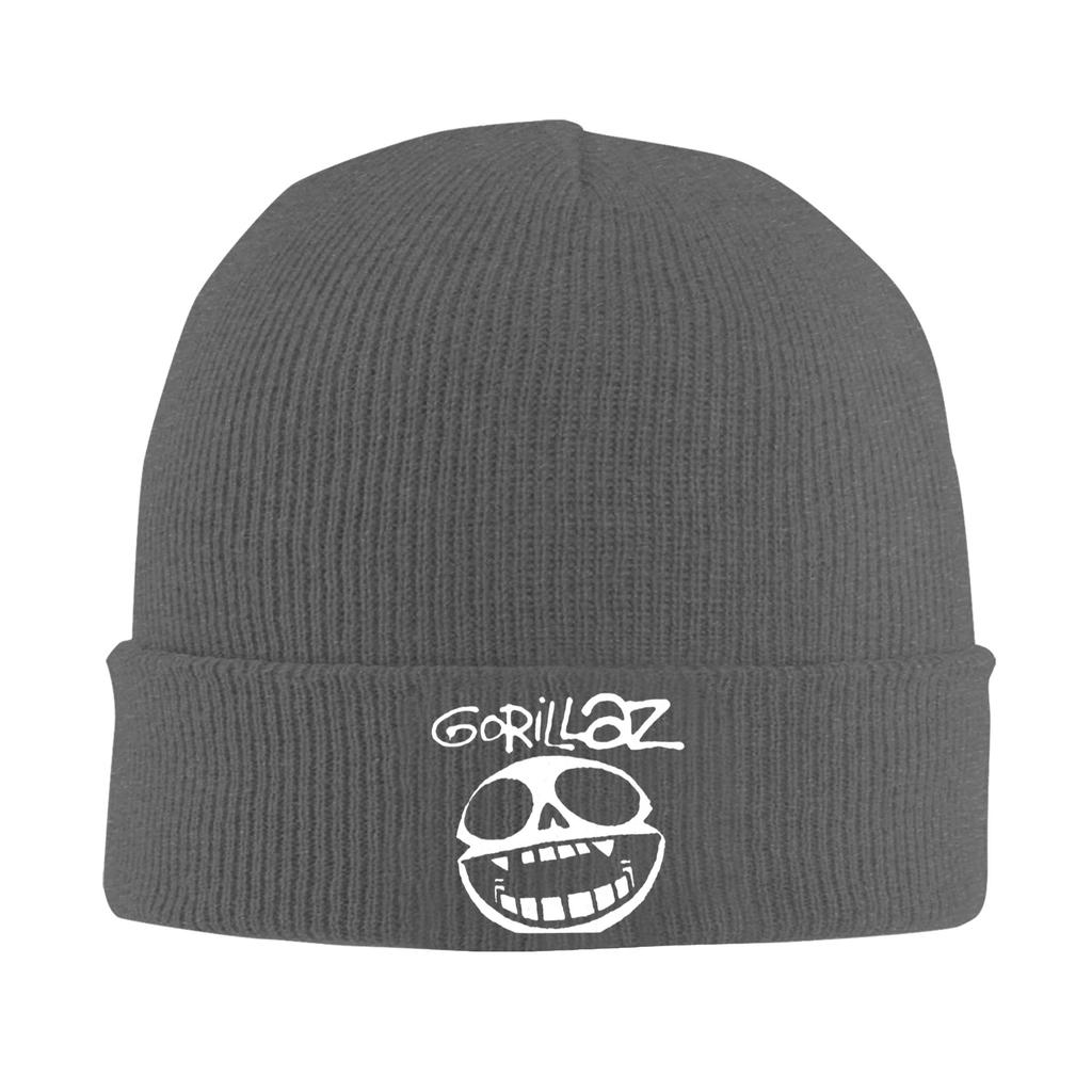 Gorillaz  Beanie Hats  Bonnet Hats Adult Unisex Vintage Outdoor Knit Hat Autumn Custom Head Wrap Caps
